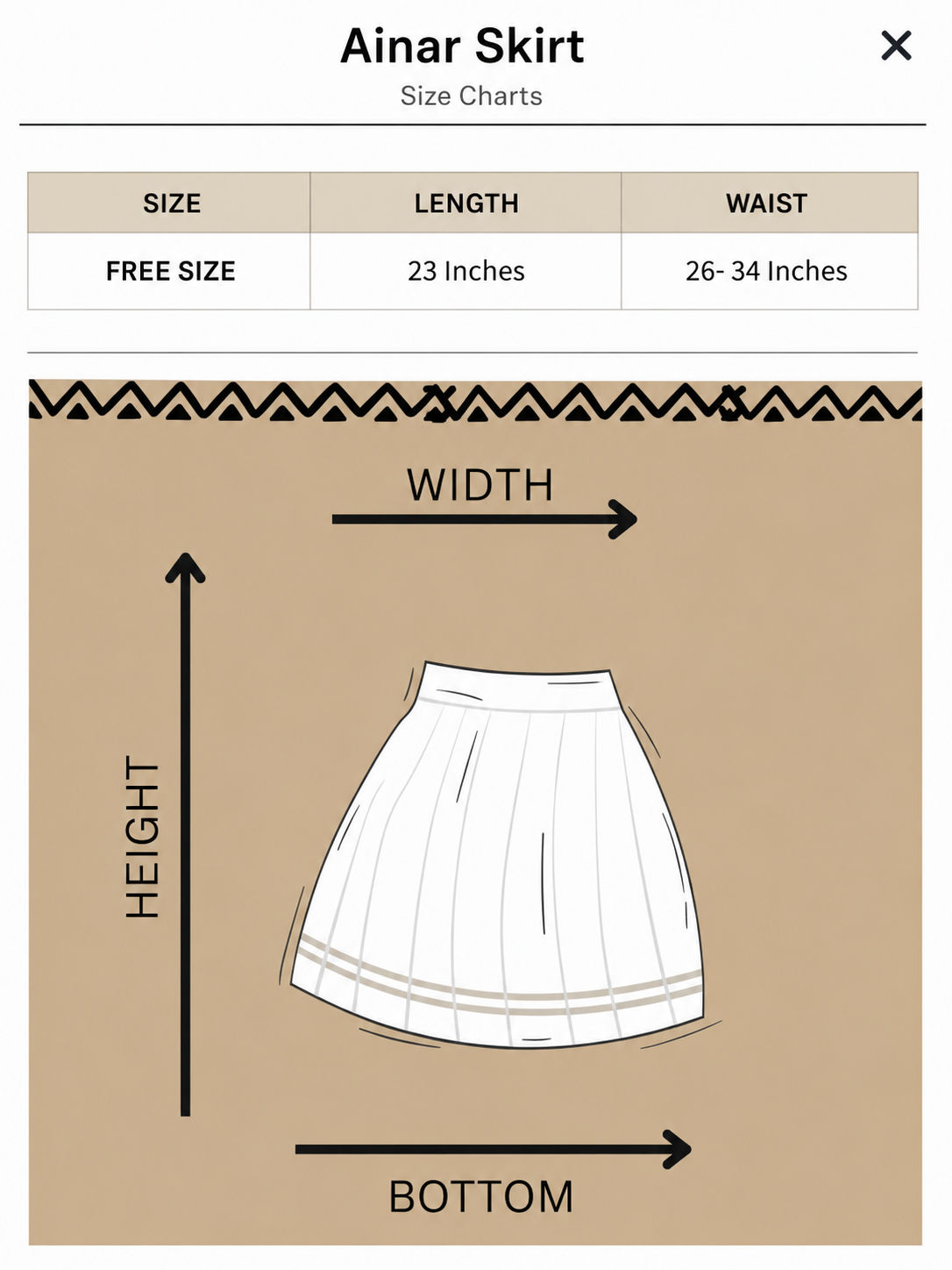 Ainar Skirt